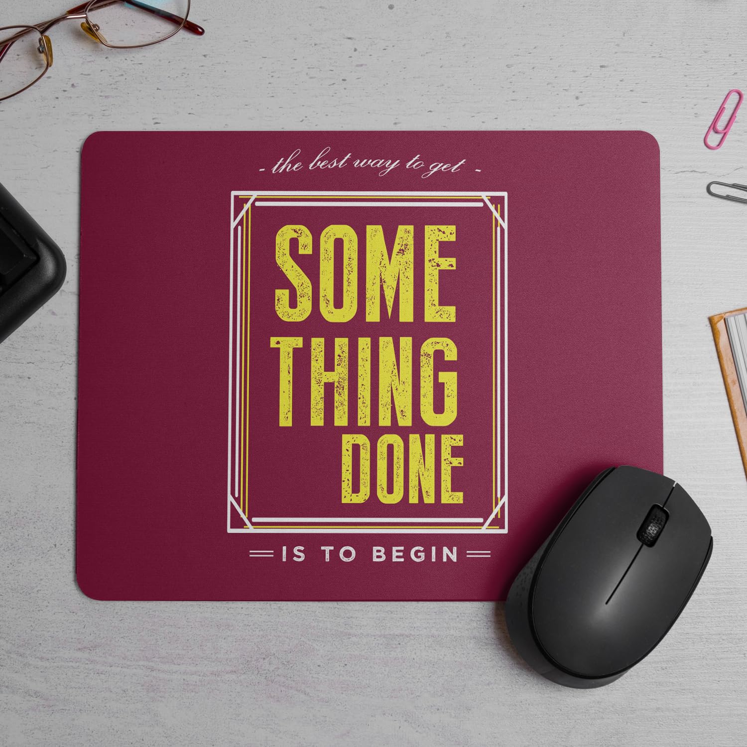 PAPER PLANE DESIGN Mouse Pad Designer Anti Skid Mouse Pads for Desktop and Laptop Computers. D562