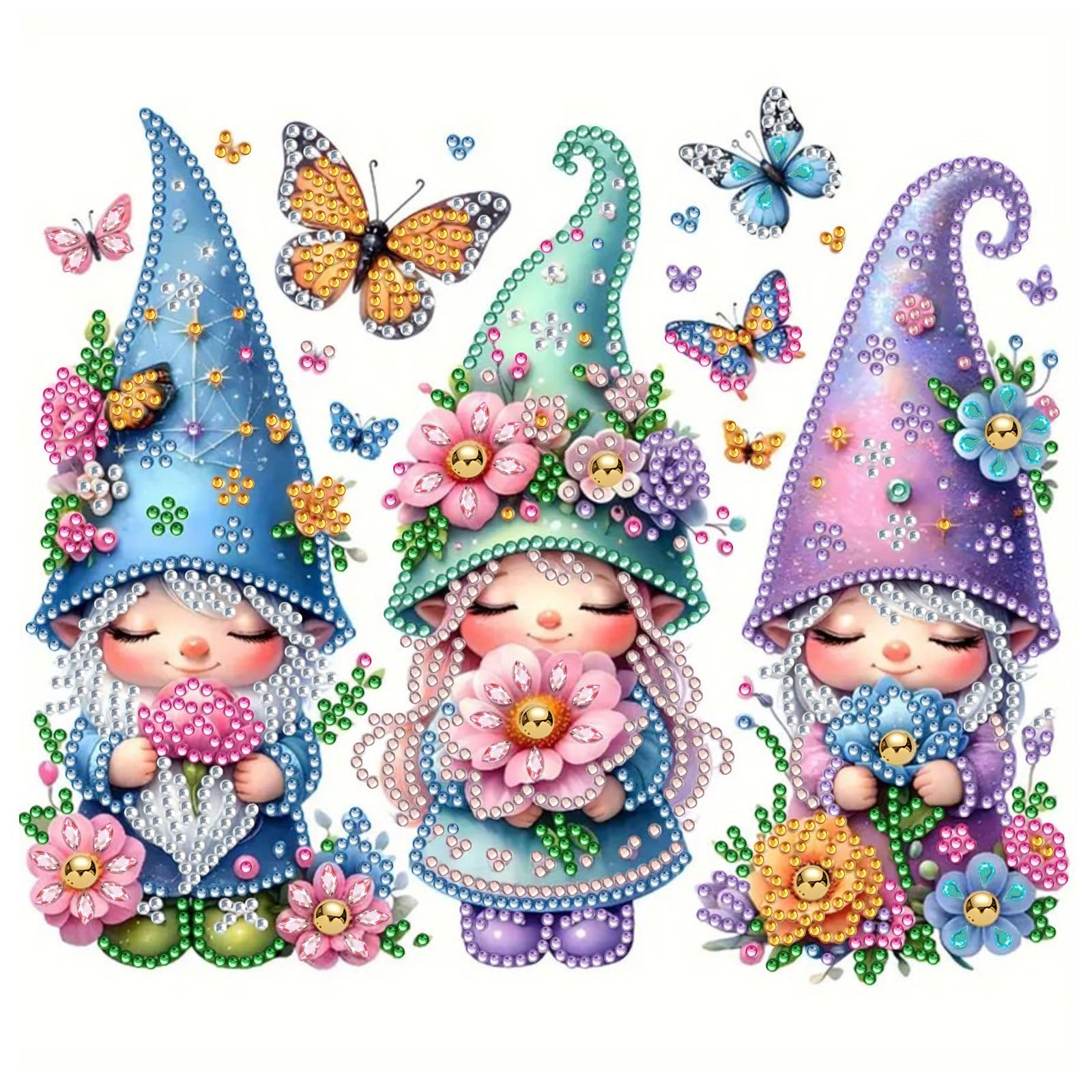 Fluid Cat ダイヤモンドアート キット 初心者 5D モザイクアート ダイアモンドビーズ絵画キット DIY 大人の子供 手作り絵画手芸キット ダイヤモンド塗装 ビーズアート 手芸キット 芸術品 家の壁の装飾（X0025）