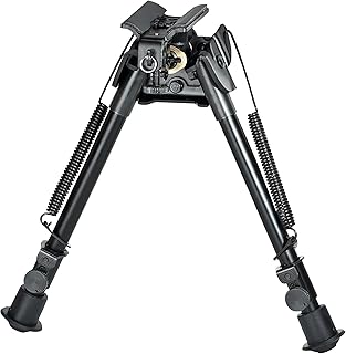BLACKHAWK Sportster Adjustable Bipod, Pivot and Traverse, 9" - 13" - BLACKHAWK
