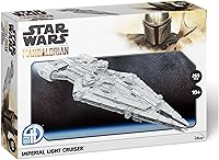 Vista 1 de 4D Cityscape Kits de modelo de papel 3D de Star Wars (Imperial Light Cruiser)