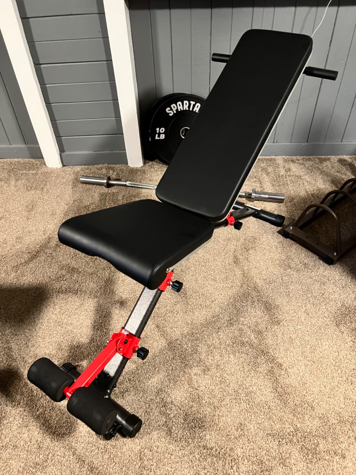 24/mo Finance BARWING 10743 Weight Bench Adjustable Exercise