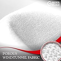 Vista 6 de G128 Bandera cristiana 1 x 1.5 pies Serie StormFlyer bordada de poliéster hilado de 220 GSM Bandera religiosa, diseño bordado