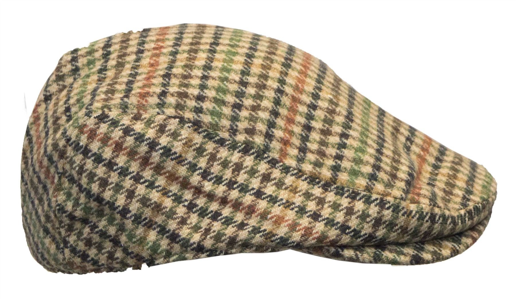 Walker & Hawkes - Berretto piatto in lana in stile country, unisex