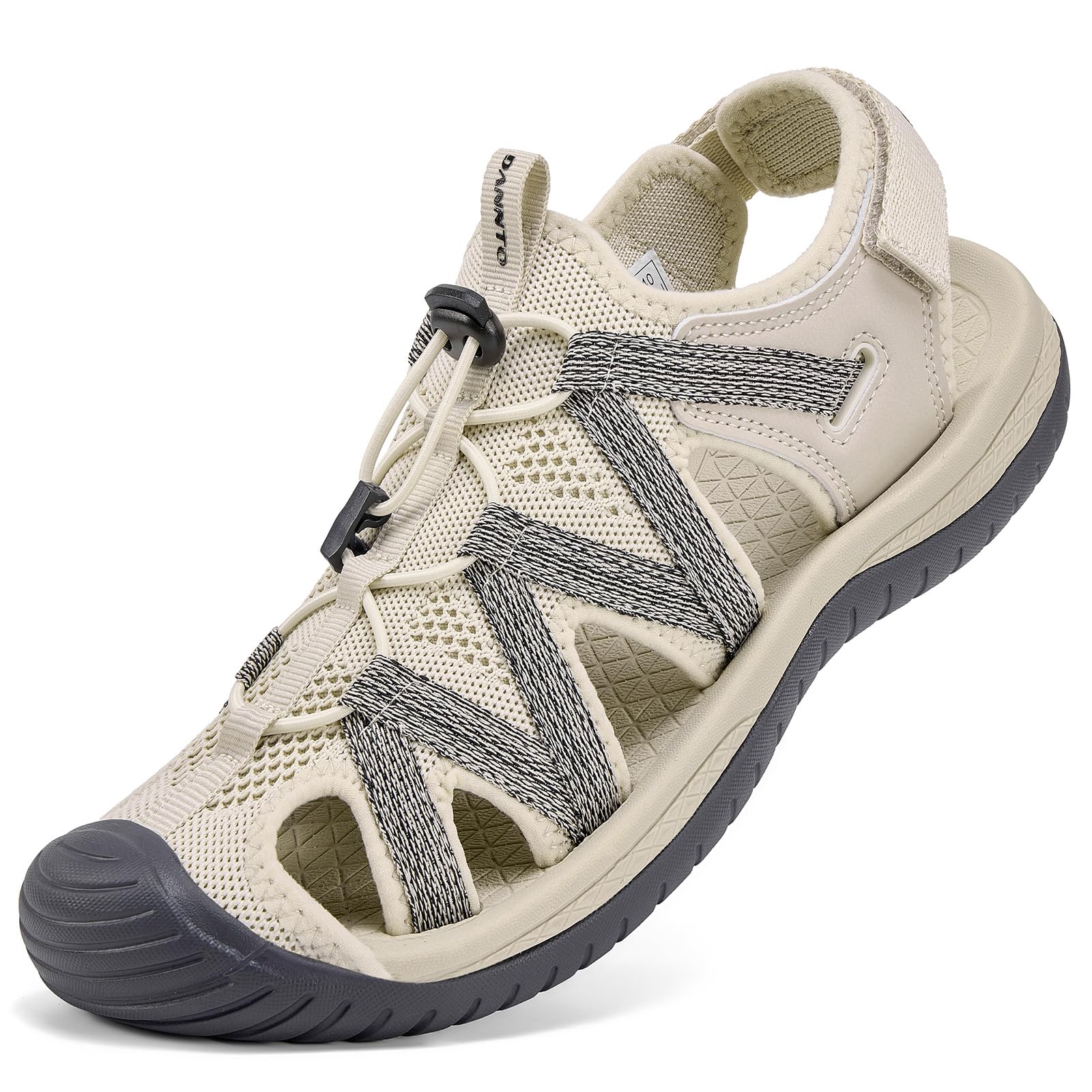 Dannto Womens Closed Toe Hiking Sandals Walking Water Shoes