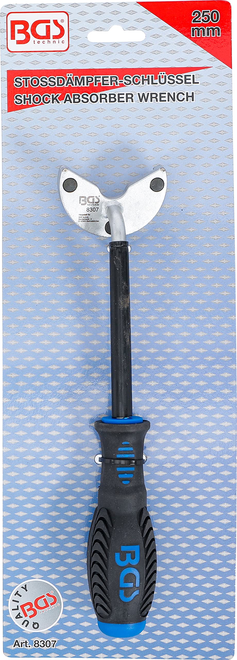 Chiave A C Per Ammortizzatore Moto 40-46 Mm – Acciaio Alta Coppia Per Dadi Rotondi E Anelli Filettati