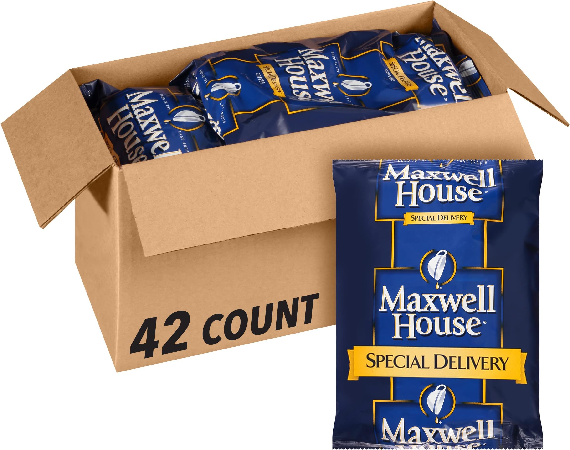 Maxwell House Ground Coffee Filter Packs (100 ct Pack
