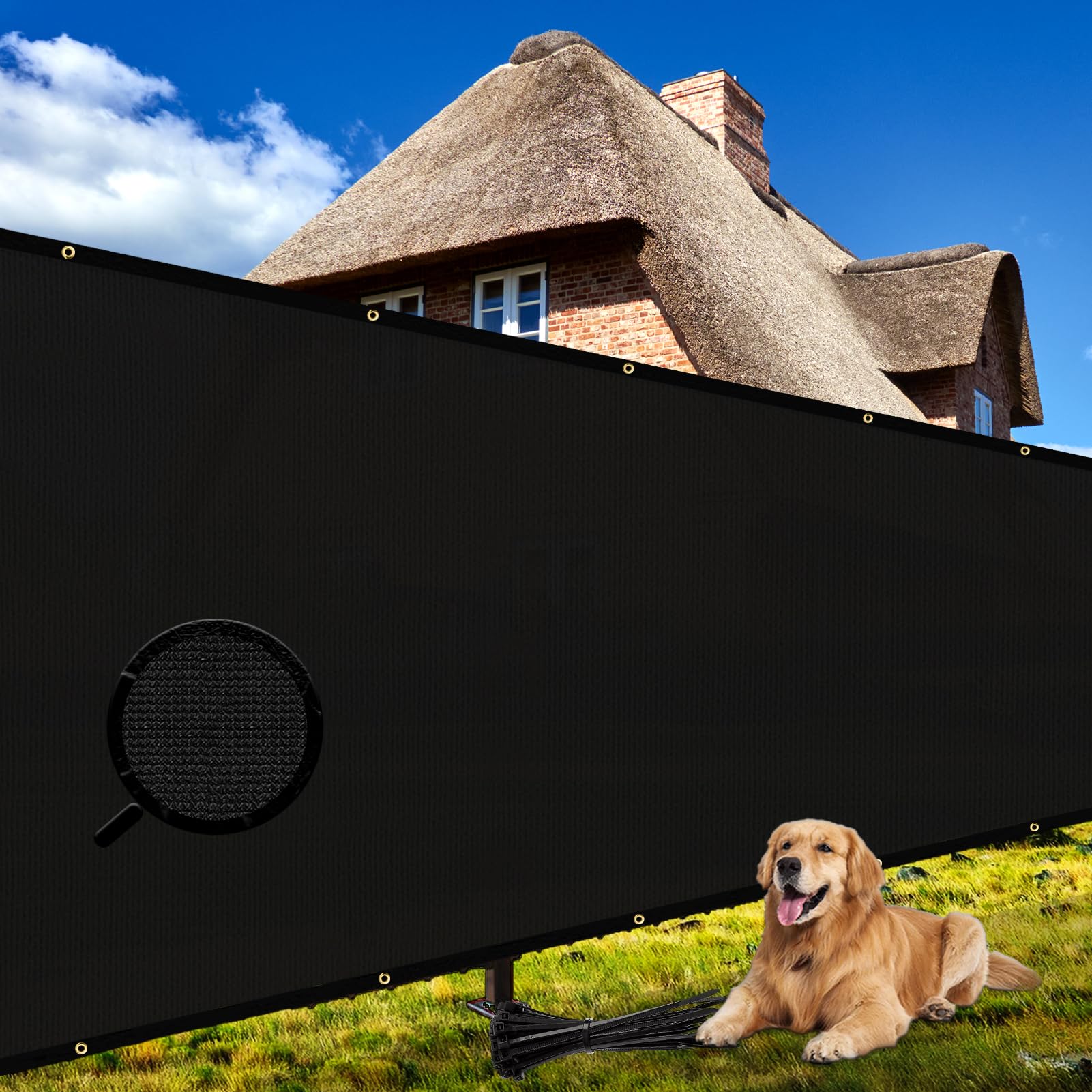 Shade&Beyond 4 x 50 Privacy Screen