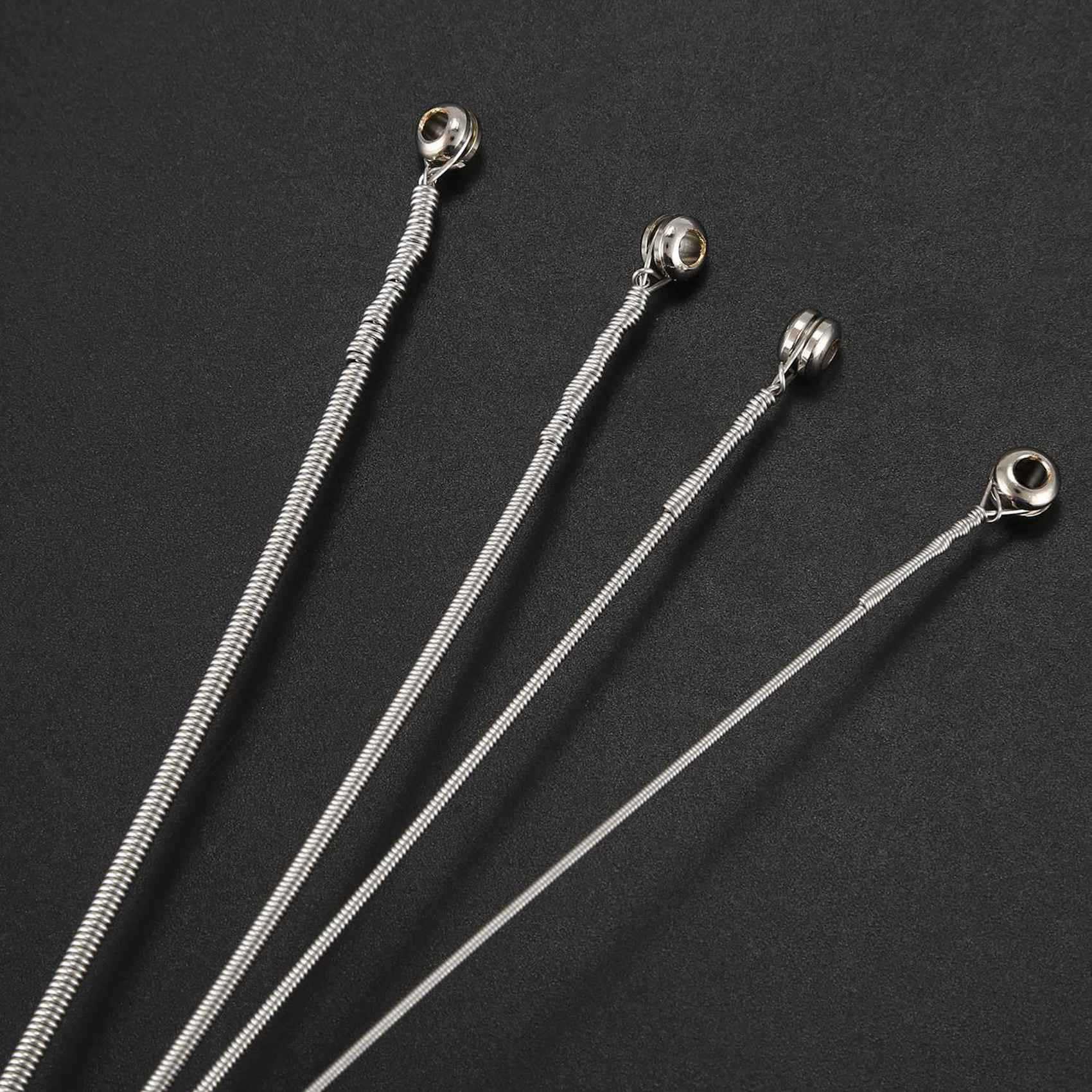 Cwmiibili Set of 24 Steel Strings for 4 String Bass Guitar