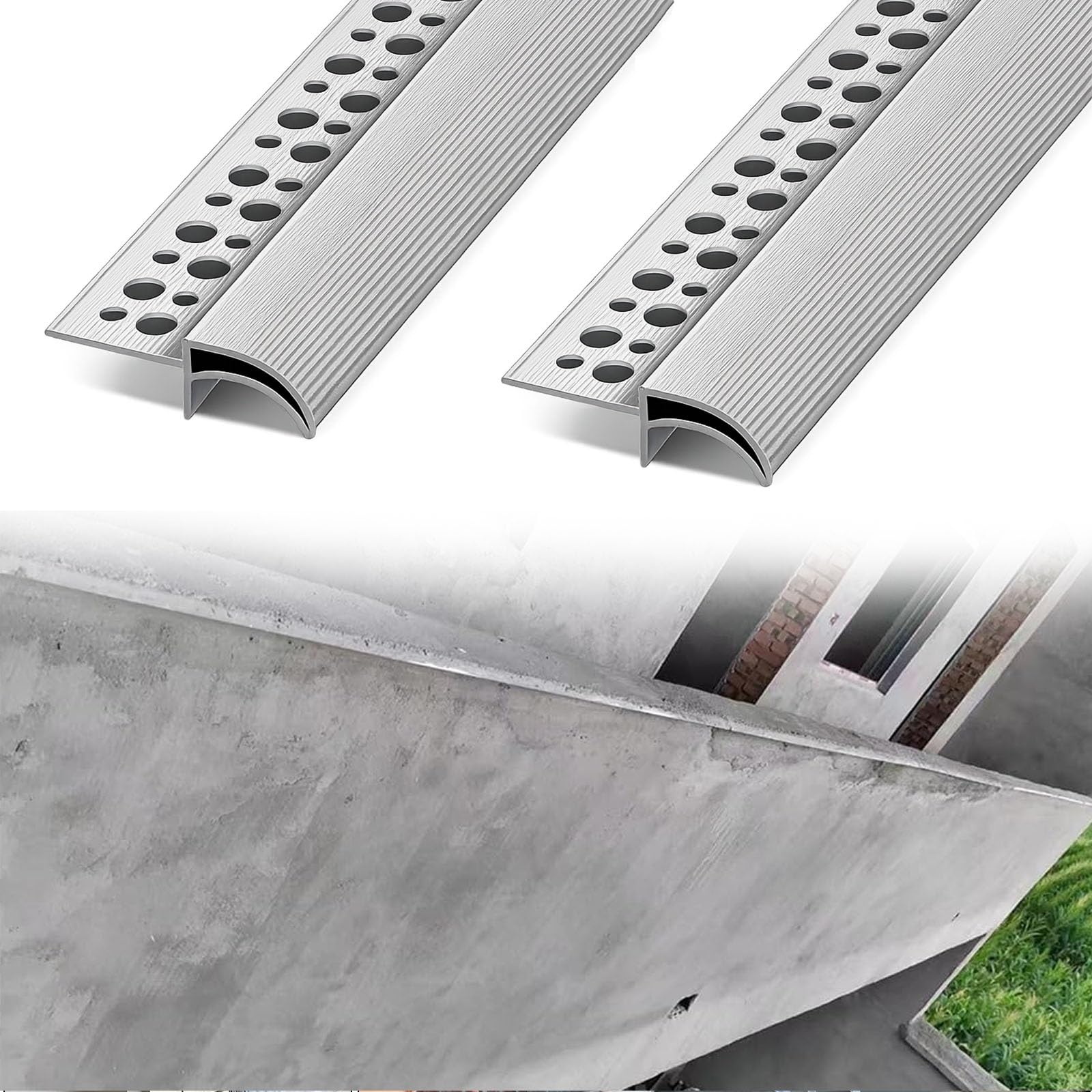 Traufkante aus Aluminium