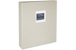 Canvas Linen: Presentation Window Binder - Photo Album 3 Ring Binder