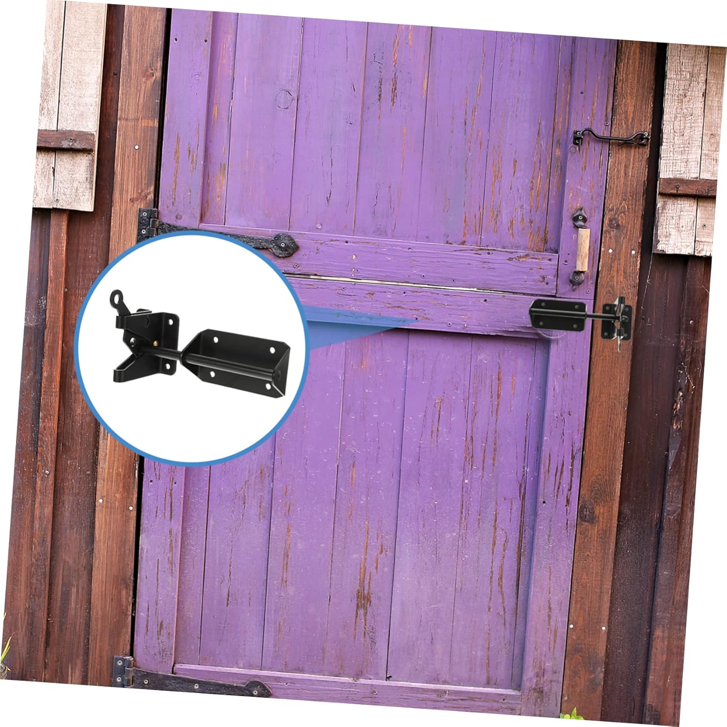 1pc Heavy Duty Door Security Latch Premium Bolts for Home Easy Install Durable Gate Safety Lock for Sliding Doors and Gates