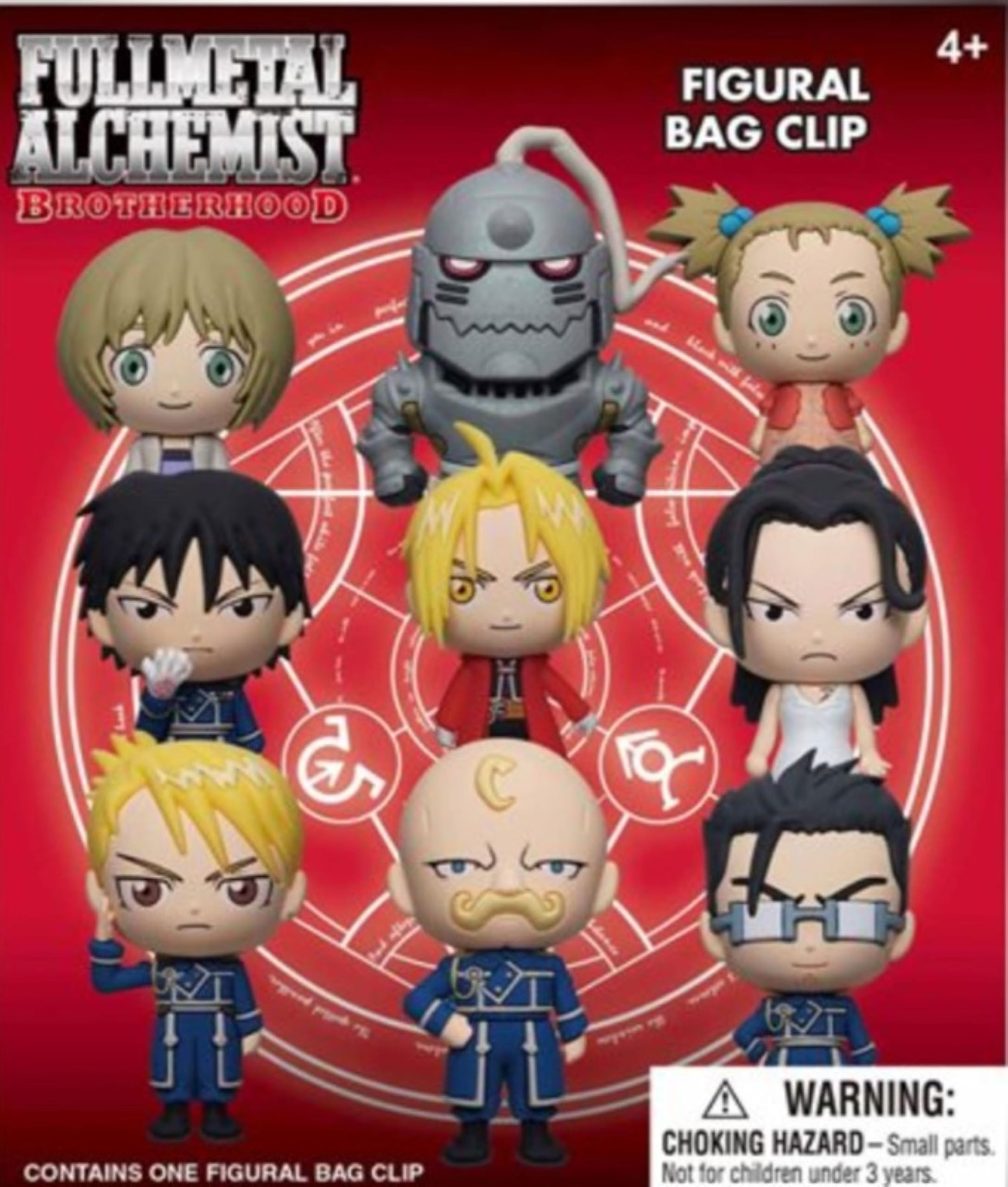 Fullmetal Alchemist: Brotherhood Characters Blind Bag Figural Bag Clip
