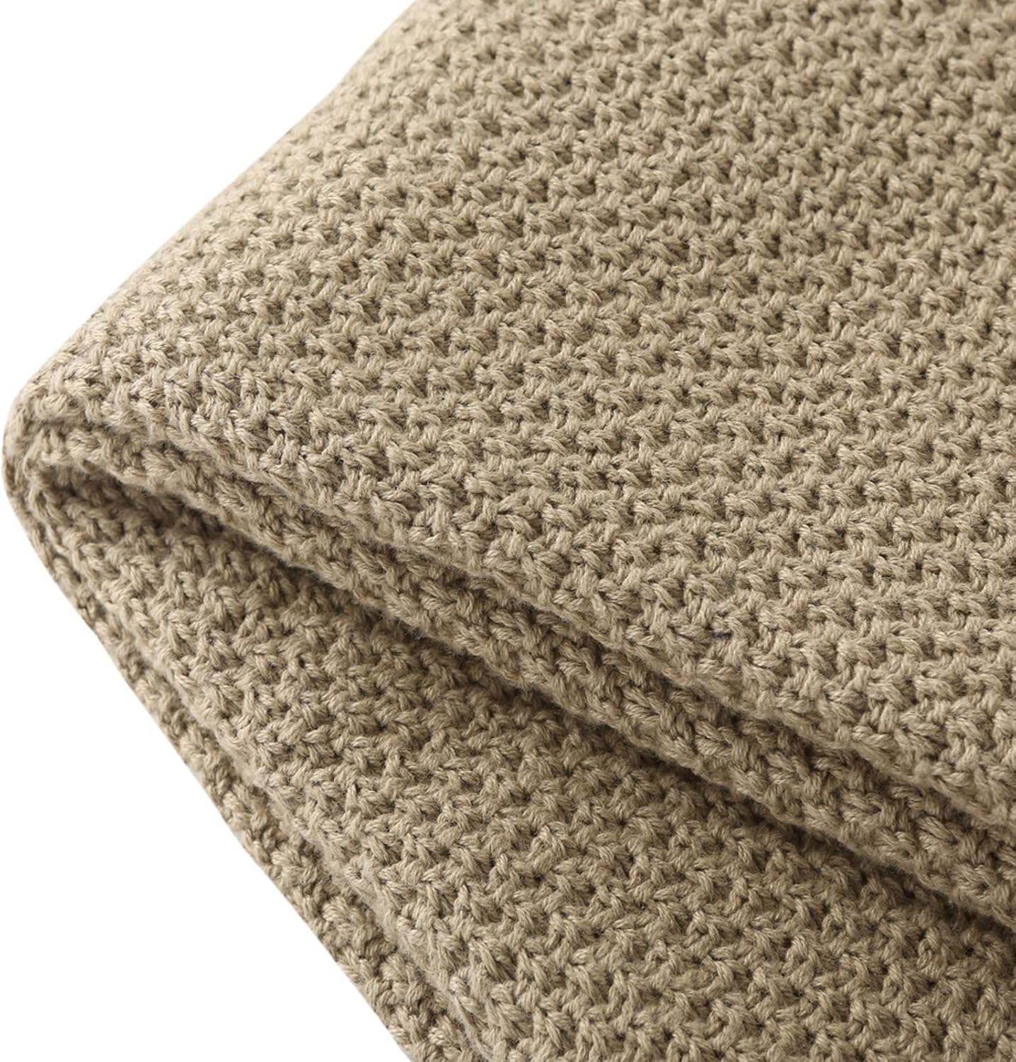 Buy Treely 100 Cotton Knitted Throw Blanket for Couch Chair Bed Home