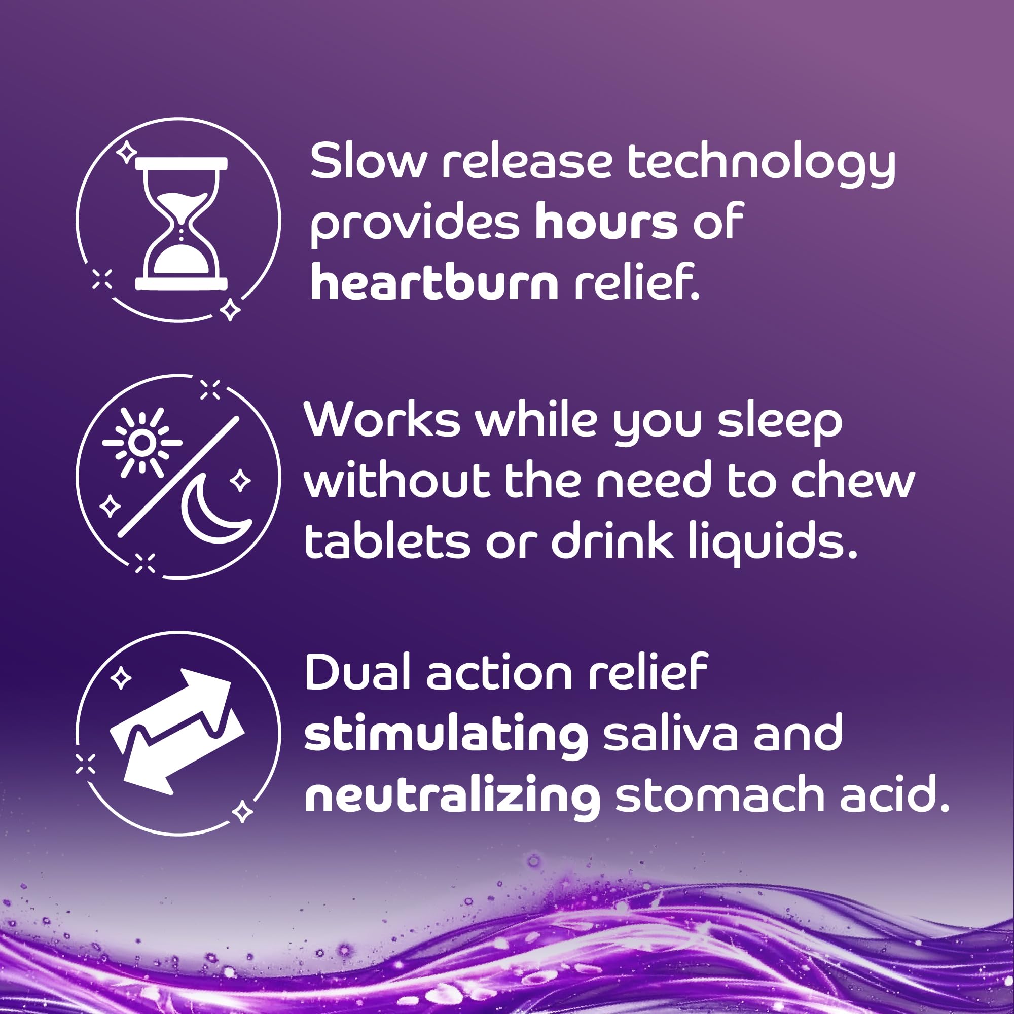 Orahealth Stick-On Antacid Melts for Heartburn & Acid Reflux Relief 40Count — Amazon image 3