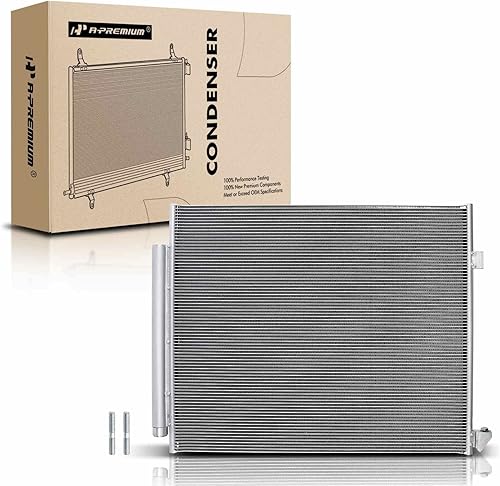 A-Premium Condensador de AC compatible con Mercedes-Benz Clase G G550 G63 AMG, GLE-Class GLE350 GLE450 GLE580, GLS-Class GLS450 GLS580