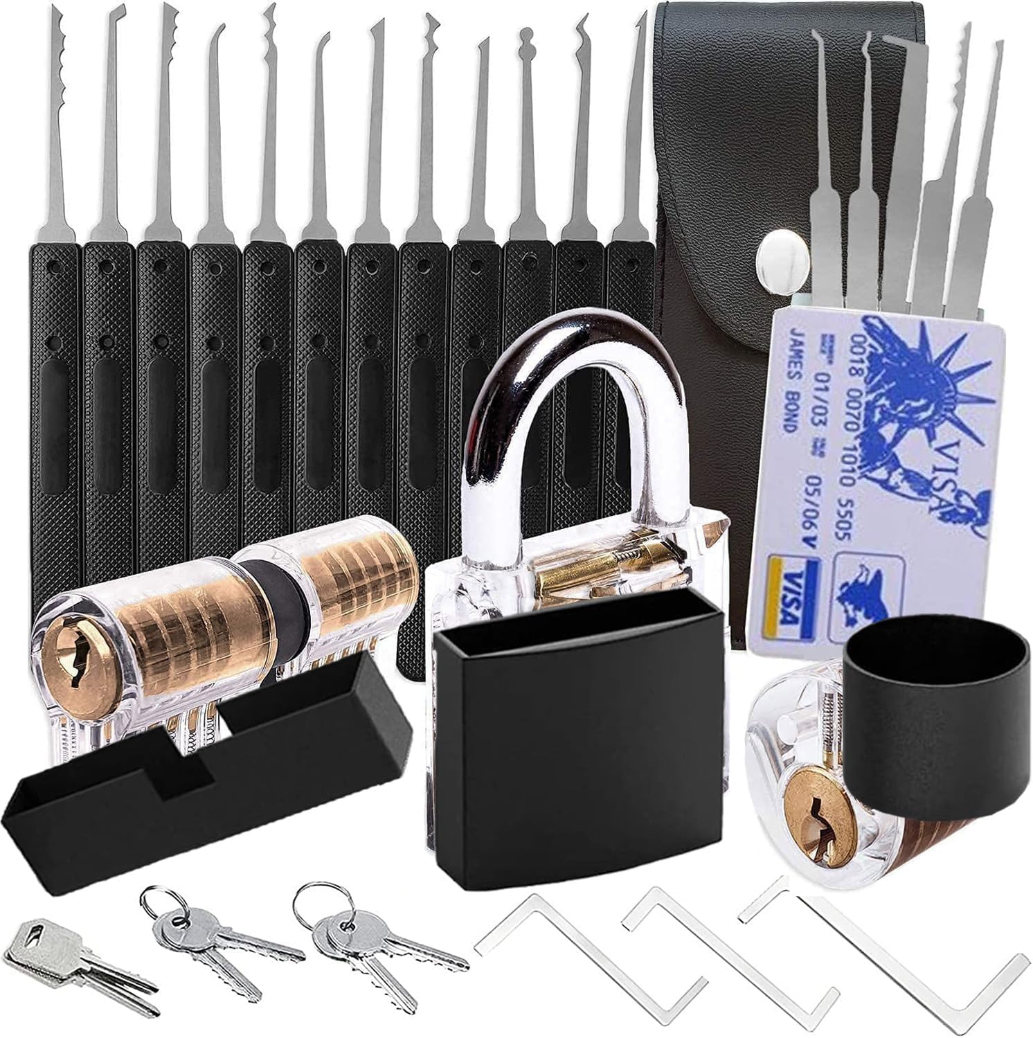 Multi-Purpose Keyed Alike Locker Lock Set 6 Pack 30mm Stainless Steel Outdoor Padlocks Heavy Duty Keyed Security Lock Kit Anti Pick Anti-Theft Picking Resistant for Luggage Lockers Storage Cabinets