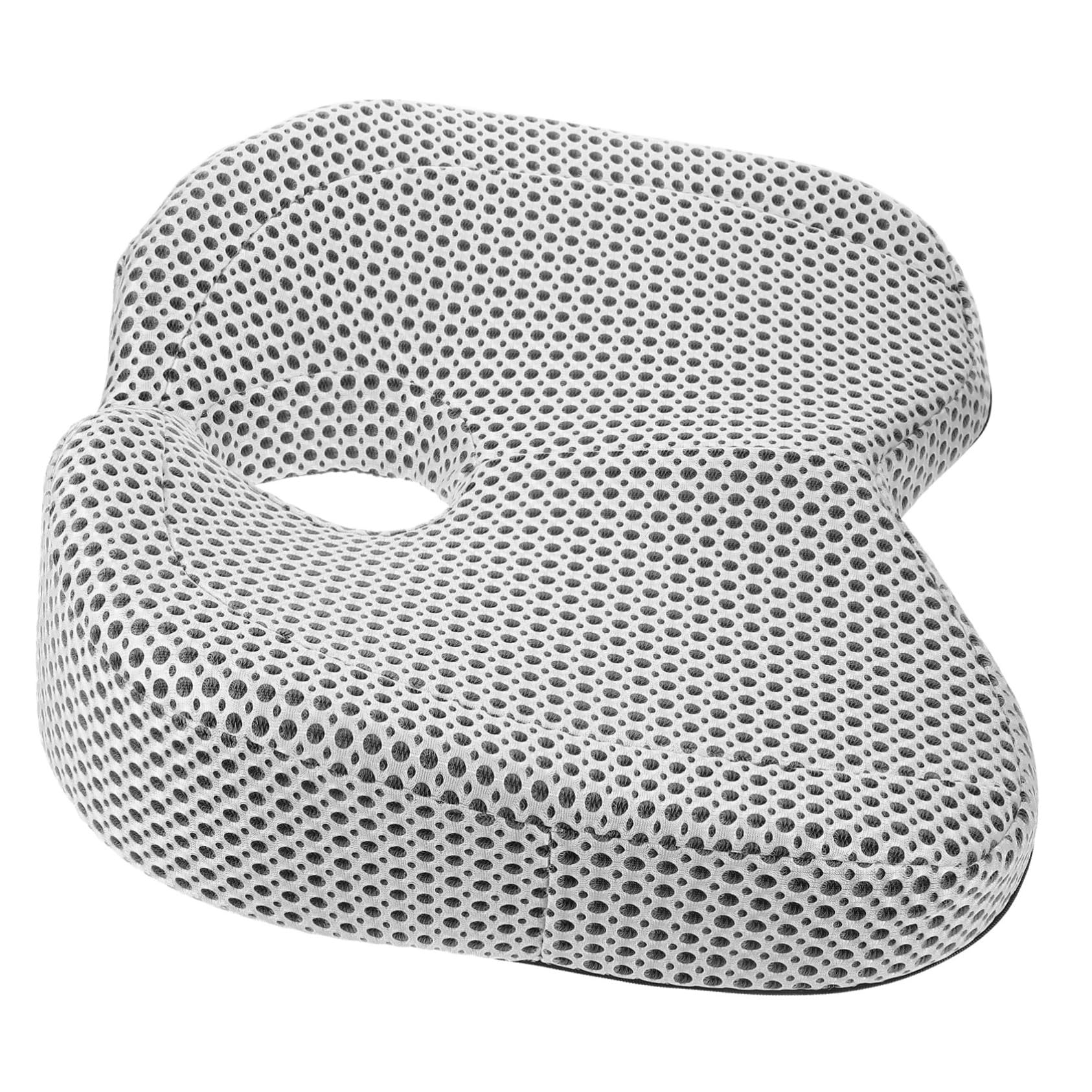 PRETYZOOM Coussin Coton Forme à Siège Mémoire pour Mousse en Respirant Confort Amélioré Chaise et Siège de Voiture Bureau et Maison