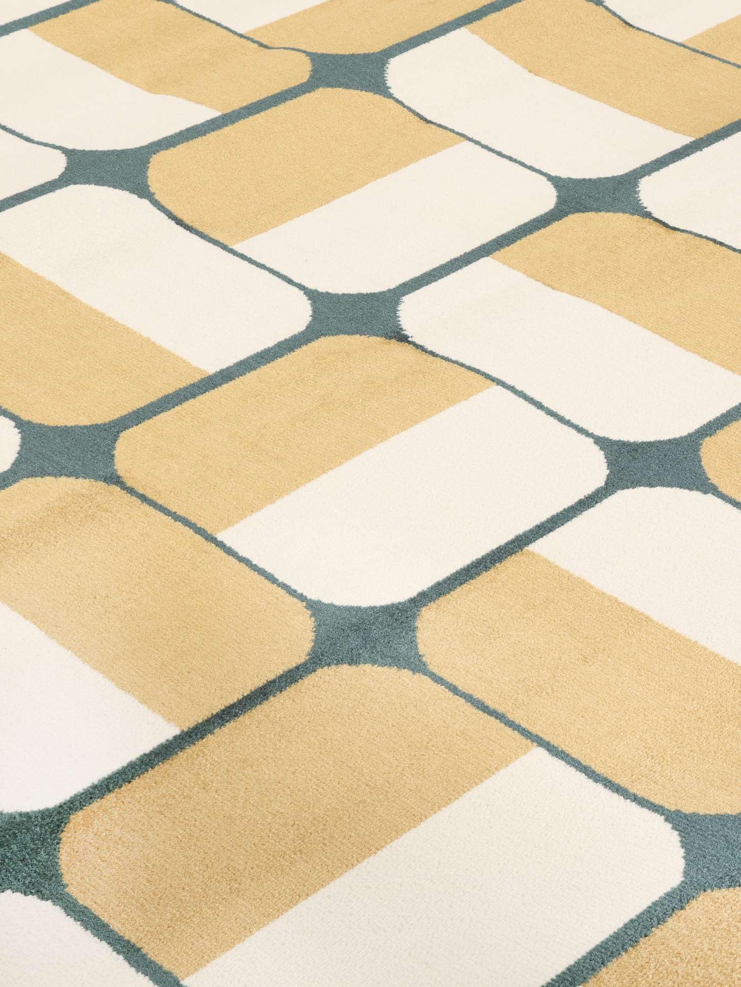 RugVista Miriam Tapis, 80 x 250 cm, Jaune Moutarde