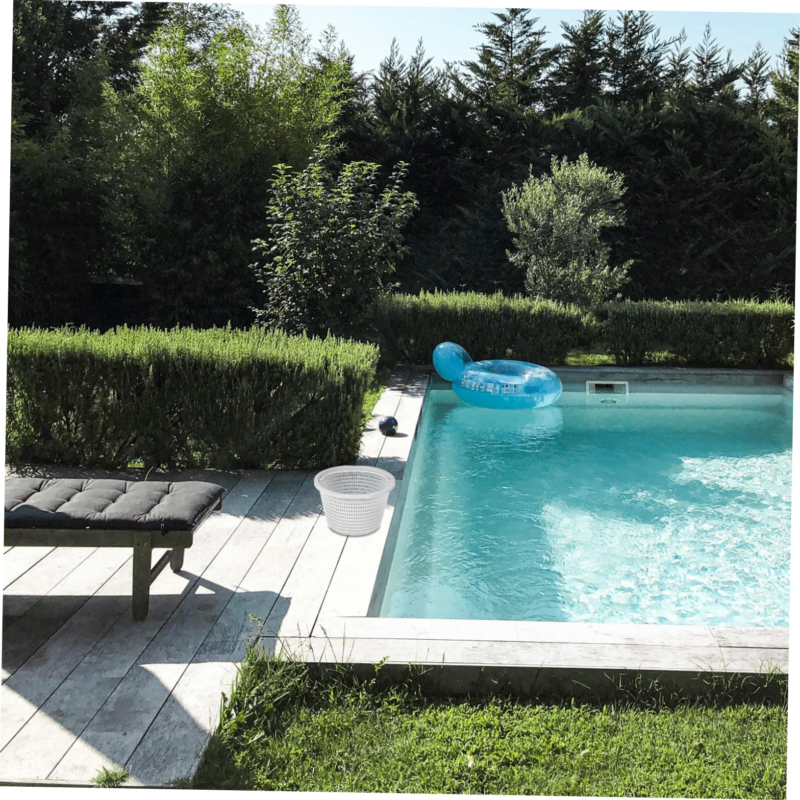 HANABASS 2piezas Cesta De Filtrado para Piscina Repuesto Compatible Filtro De Malla para Skimmer Accesorio De Filtración para Mantener Agua Limpia Piscinas y Bañeras