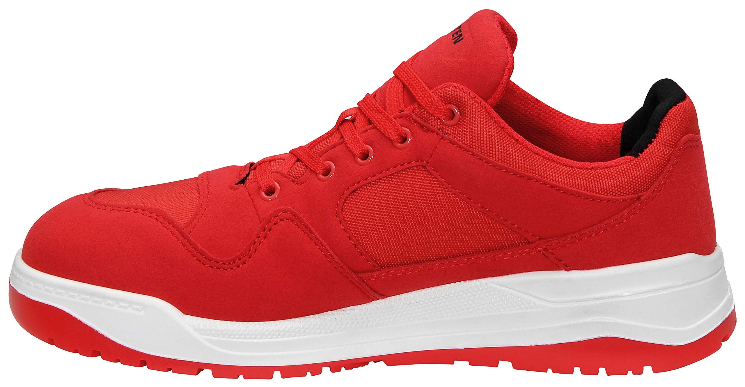 ELTEN Maverick red Low ESD S3S | Sicherheitsschuhe für Damen & Herren, Stahlkappe, leicht, atmungsaktiv, Gr. 40