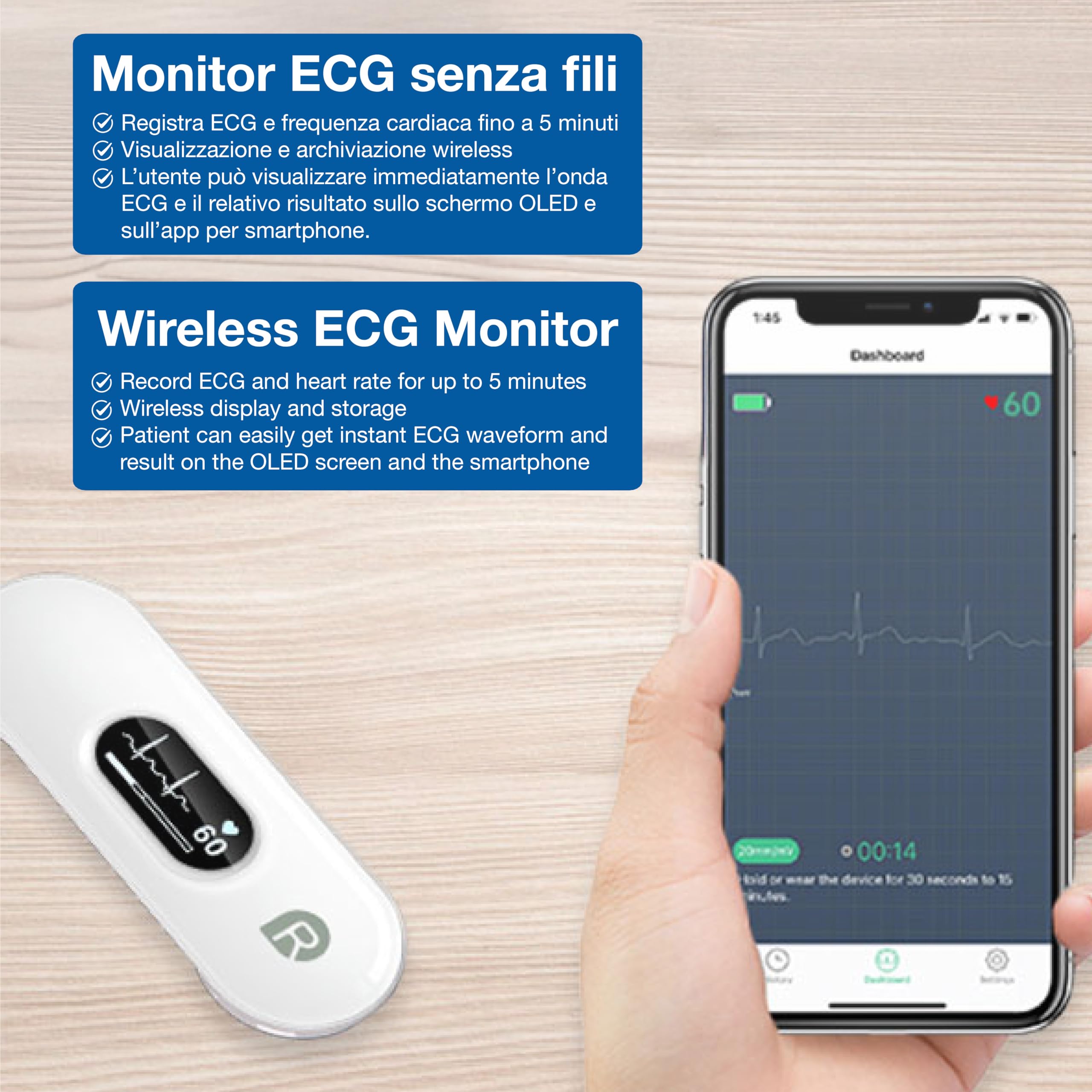 Gima 33238 - Sonda para estéreo bidireccional (8 mHz)