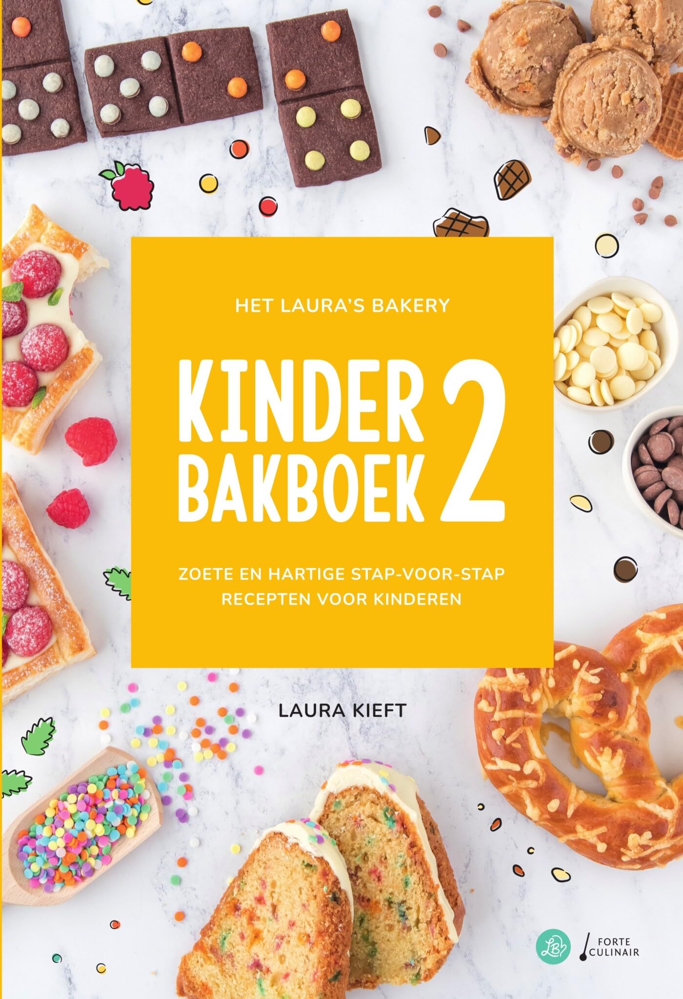 Het Laura's bakery kinder bakboek 2: zoete en hartige stap-voor-stap recepten voor kinderen