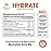 The Genius Brand Genius Hydrate - Electrolyte Supplement for Daily Hydration - Coconut Water - Sugar-Free - 8 Essential Minerals & Nutrients - Non-GMO - Sour Peach Rings - 20 Servings