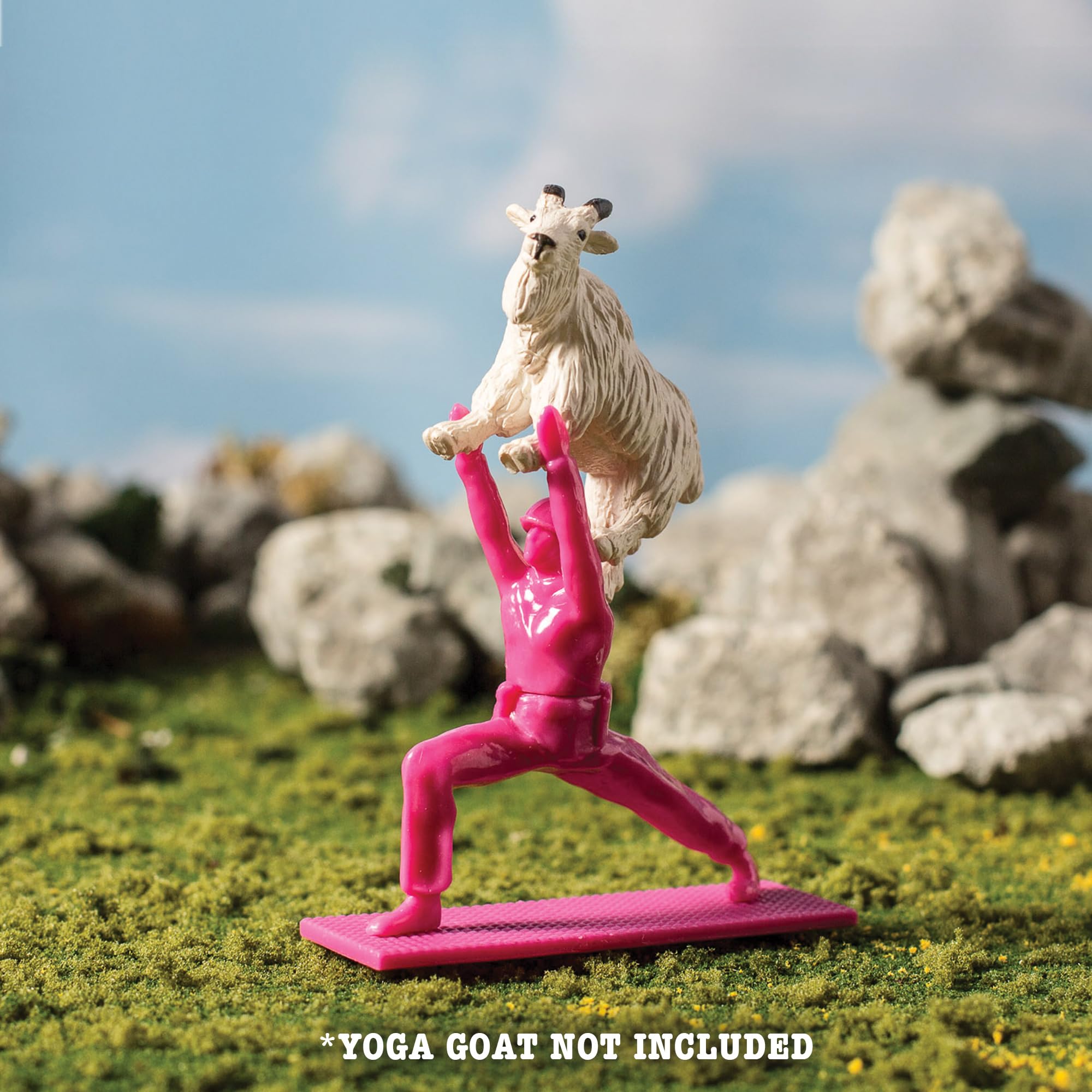 Amazon.co.jp: Yoga Joes - ホットピンクのヨガフィギュアと9つの