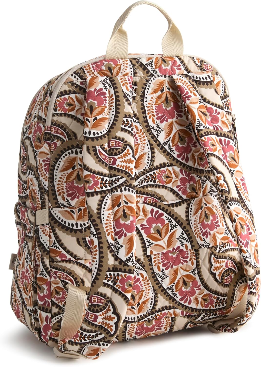 Vera Bradley Women's Premium Cotton Bancroft Backpack, Blooming Paisley, One Size - Image 2