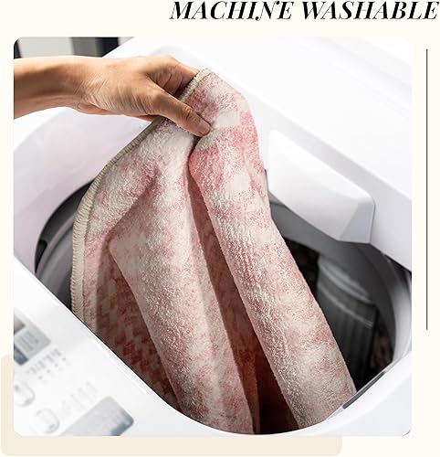 Miniatura 6 de COLORPAPA Alfombra marroquí lavable a máquina, de 3 x 5 pies, para entrada, dormitorio, sala de estar, cocina, baño, oficina, antideslizante,