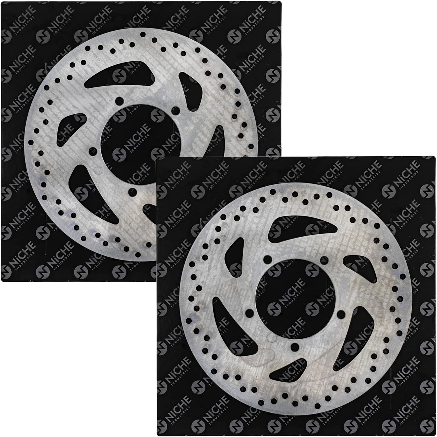 NICHE Front Brake Rotor Kit for Suzuki Boulevard C90 Intruder 1500 59221-10F10 59211-10F10