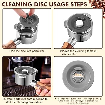 Amazon.com: Dunkive 1 Pack 54mm Dual Wall Portafilter Basket