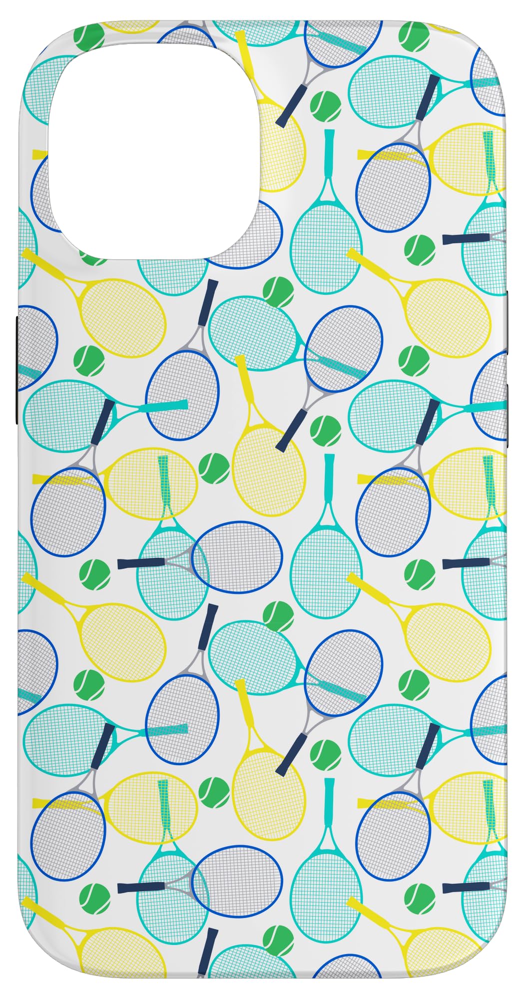 Tennis Racket Ball Court Athlete Player Sports Match Gift Case for iPhone 14