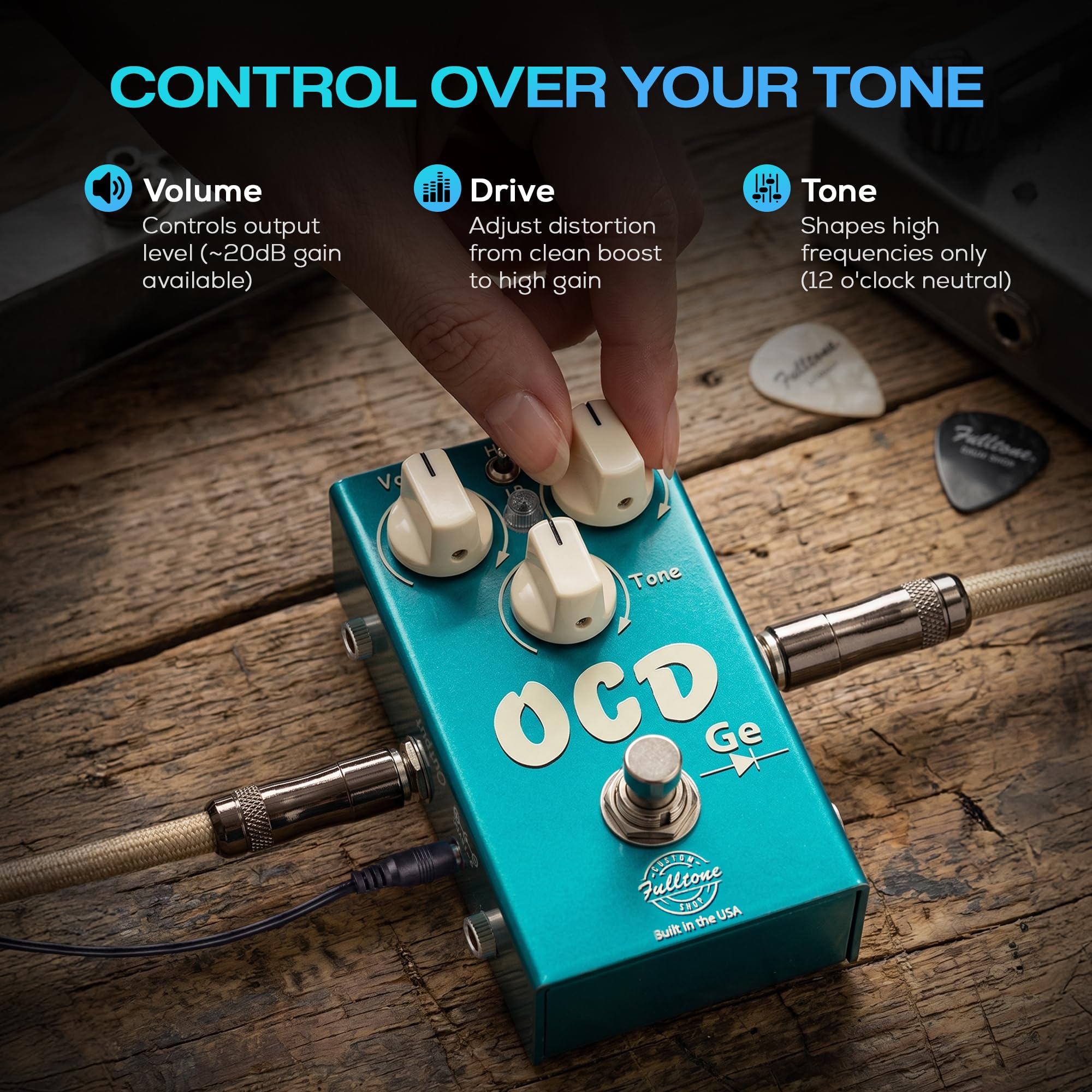 Amazon | Fulltone/OCD-Germanium オーバードライブ フルトーン