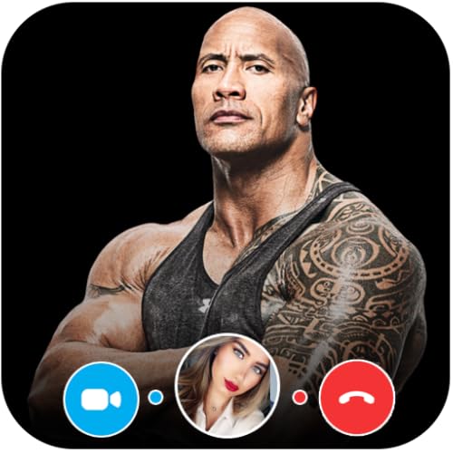 Fake Vide Call From The Rock Prank
