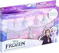 Vista 2 de LUV HER Conjunto de pulsera y joyería de disfraz para niñas con dijes de juguete y caja de regalo - Edades 3+