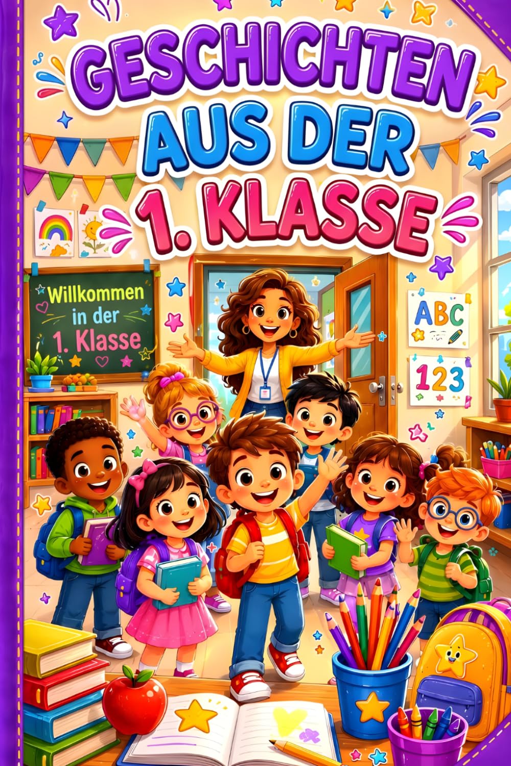 Geschichten Aus Der 1. Klasse: Inspirierende Erzählungen Zum Ersten Schultag, Die Kleinen Kindern Mut Und Selbstvertrauen Geben