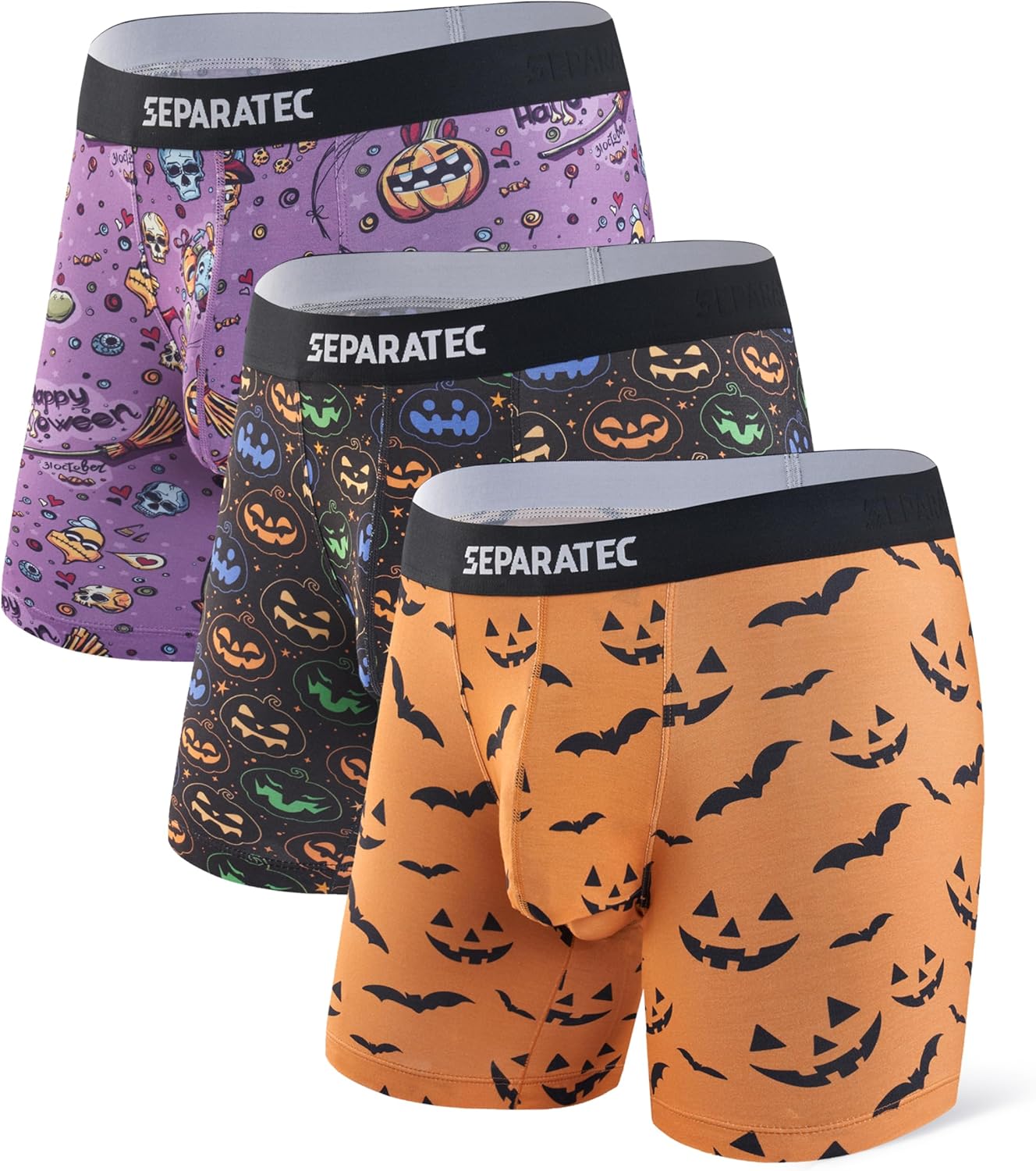 Separatec Dual Pouch Halloween Boxers