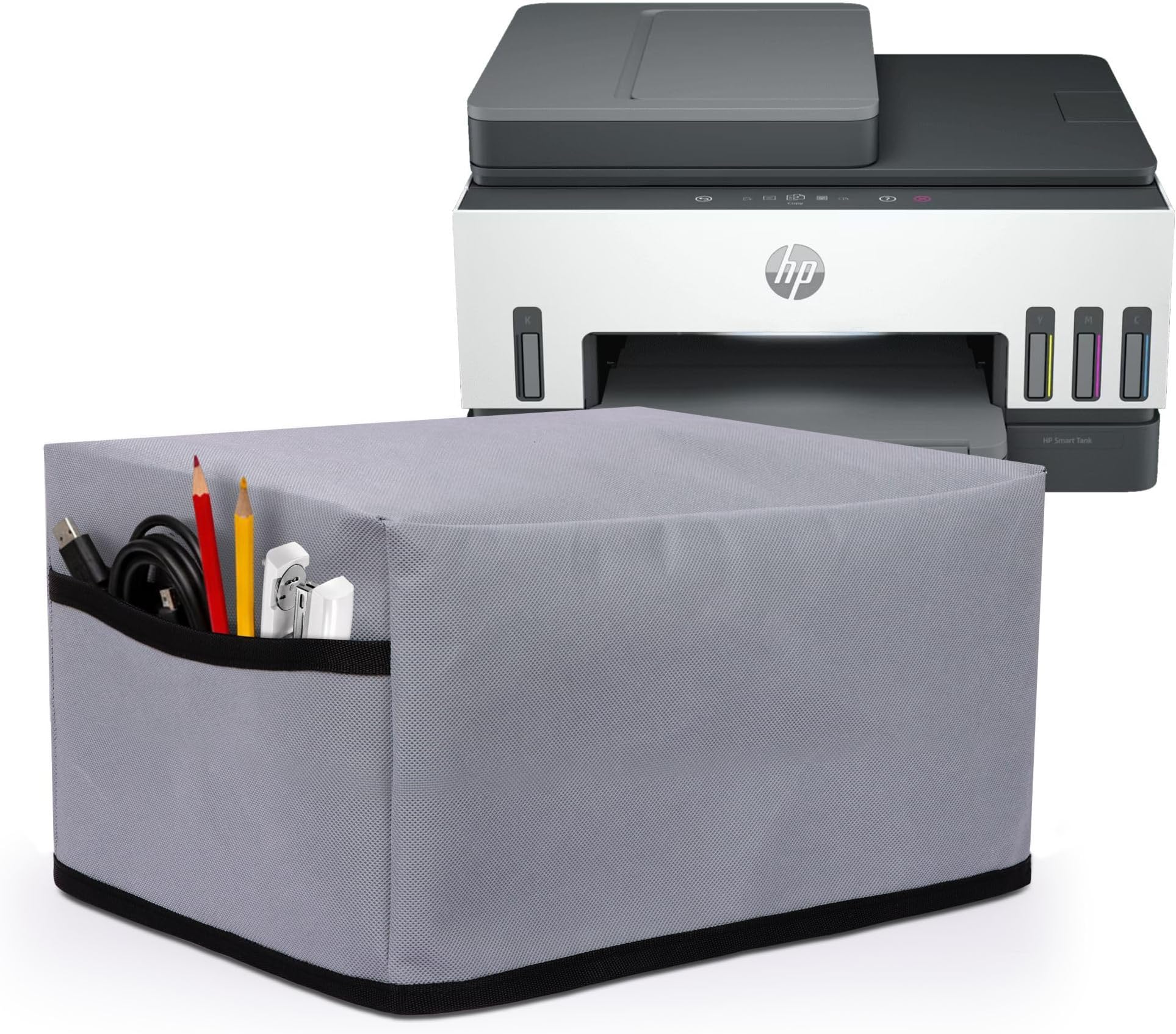 Cranique Dust Proof Printer Cover for HP Smart Tank All-in-One 750 / 790 (Grey)