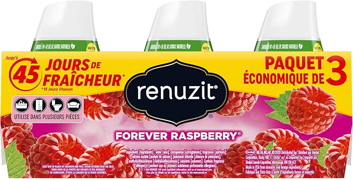 Renuzit Aroma Adjustables Airfreshner, Raspberry, 7 Ounce (Pack of 3)