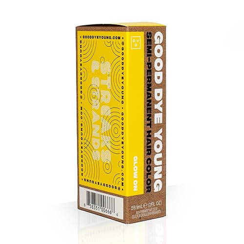 Miniatura 20 de Good Dye Young Tinte semipermanente para el cabello Streaks and Strands (rosa polvoriento) – Tinte temporal para el cabello con protección UV, tinte