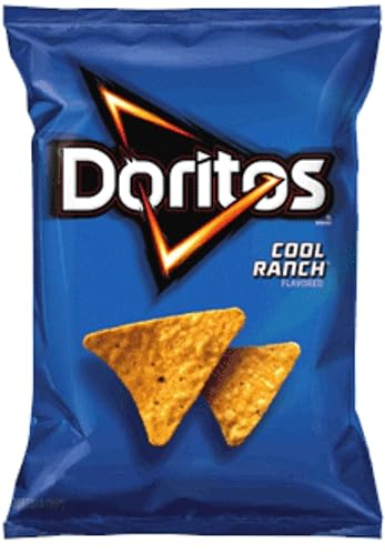 Miniatura 1 de Frito Lay Doritos Tortilla Chips bolsa de 105oz paquete de 3 elegir sabores abajo Cool Ranch