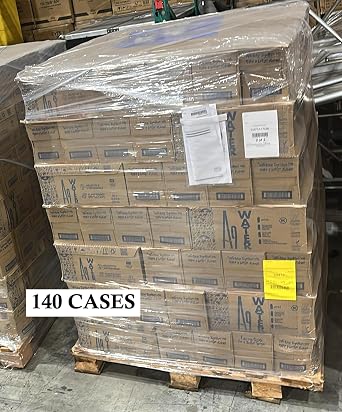 A9 Alkaline Artesian Mineral Natural Water - Untouched and Unchanged, Made by Mother Nature & Packed by A9, Elegance with pH 9.6 for Optimal Wellness | Sourced from Pristine Acquifer | Natural Refreshment with Eco-Friendly Packaging, No additives, No Plastic, 16.9 Fl Oz Bottles - 140 CASES FULL PALLET