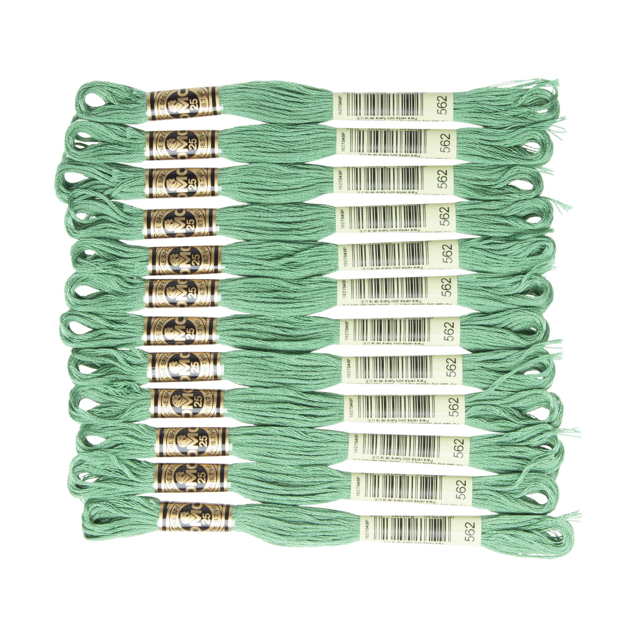 DMC 6-Strand Embroidery Cotton Floss, Medium Jade