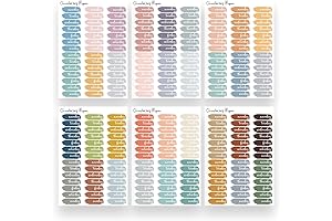 36-Week Day Planner Stickers: Elevate Your Daily Scheduling