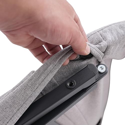 Miniatura 9 de Respaldo elevador eléctrico para cama, respaldo de cama ajustable con control remoto para sentarse en camas sentadas para pacientes ancianos,