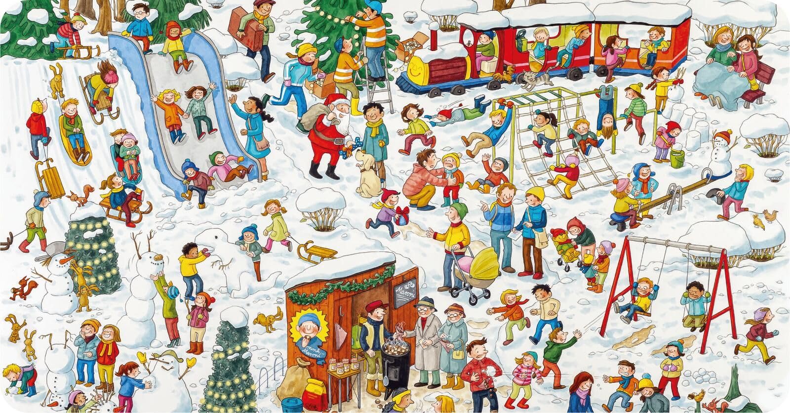 Weihnachts-Mini-Wimmelbox Display: Display mit 2 x 10 Expl. | Wimmelbücher für Kinder ab 2 Jahren
