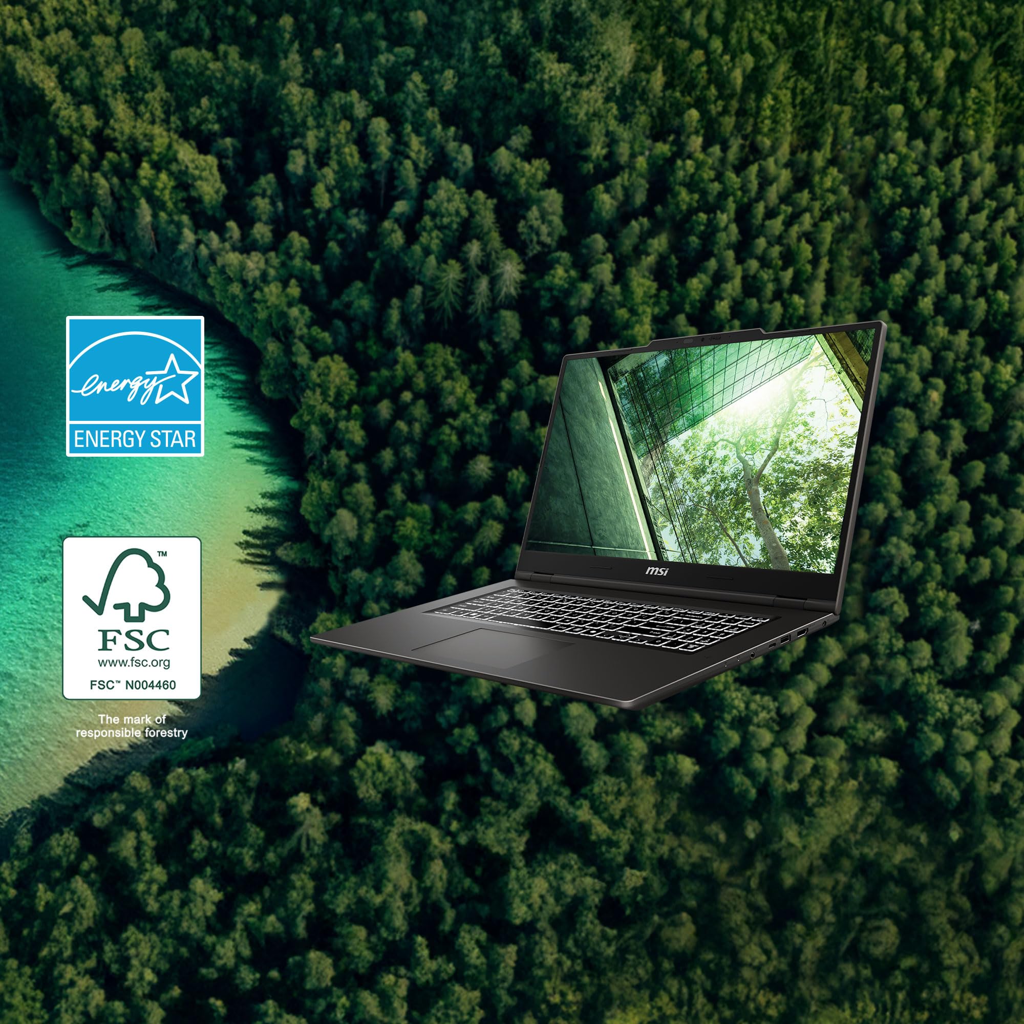 MSI VenturePro A17 AI+, ordenador portátil empresarial, procesador AMD Ryzen™ AI 7 350, pantalla Full HD de 17,3", gráficos NVIDIA® GeForce RTX™ 5060, 16 GB de RAM, SSD de 512 GB, Windows 11 Home