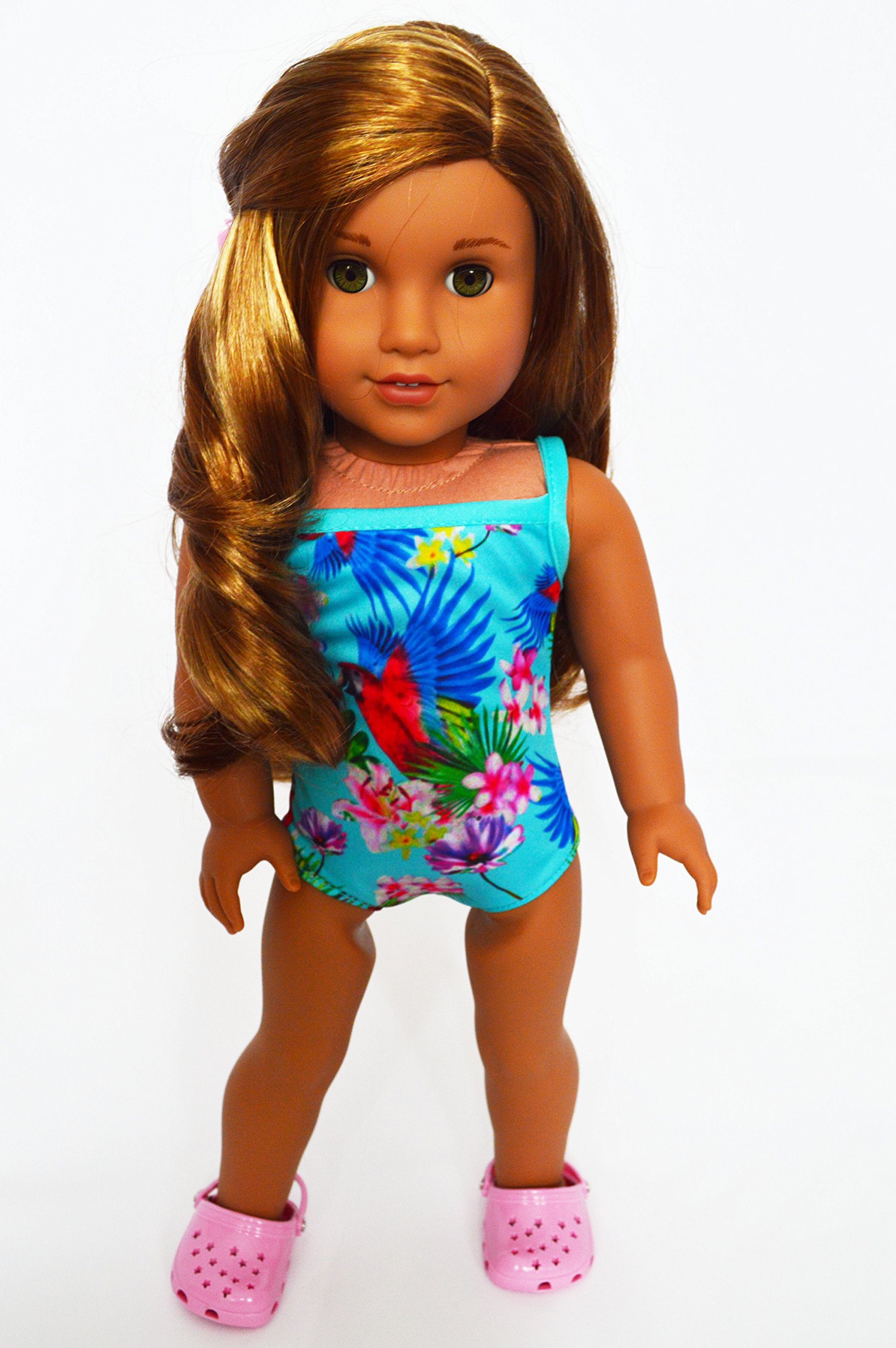 Tropical Swimsuit for American Girl Dolls