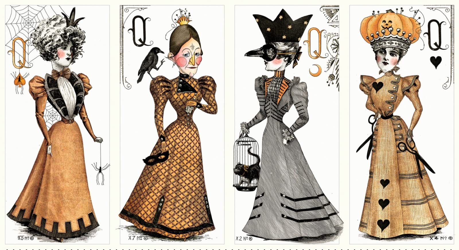 Riley Blake Queen of We'En by J. Wecker Frisch PD13161 Doll 24" Panel